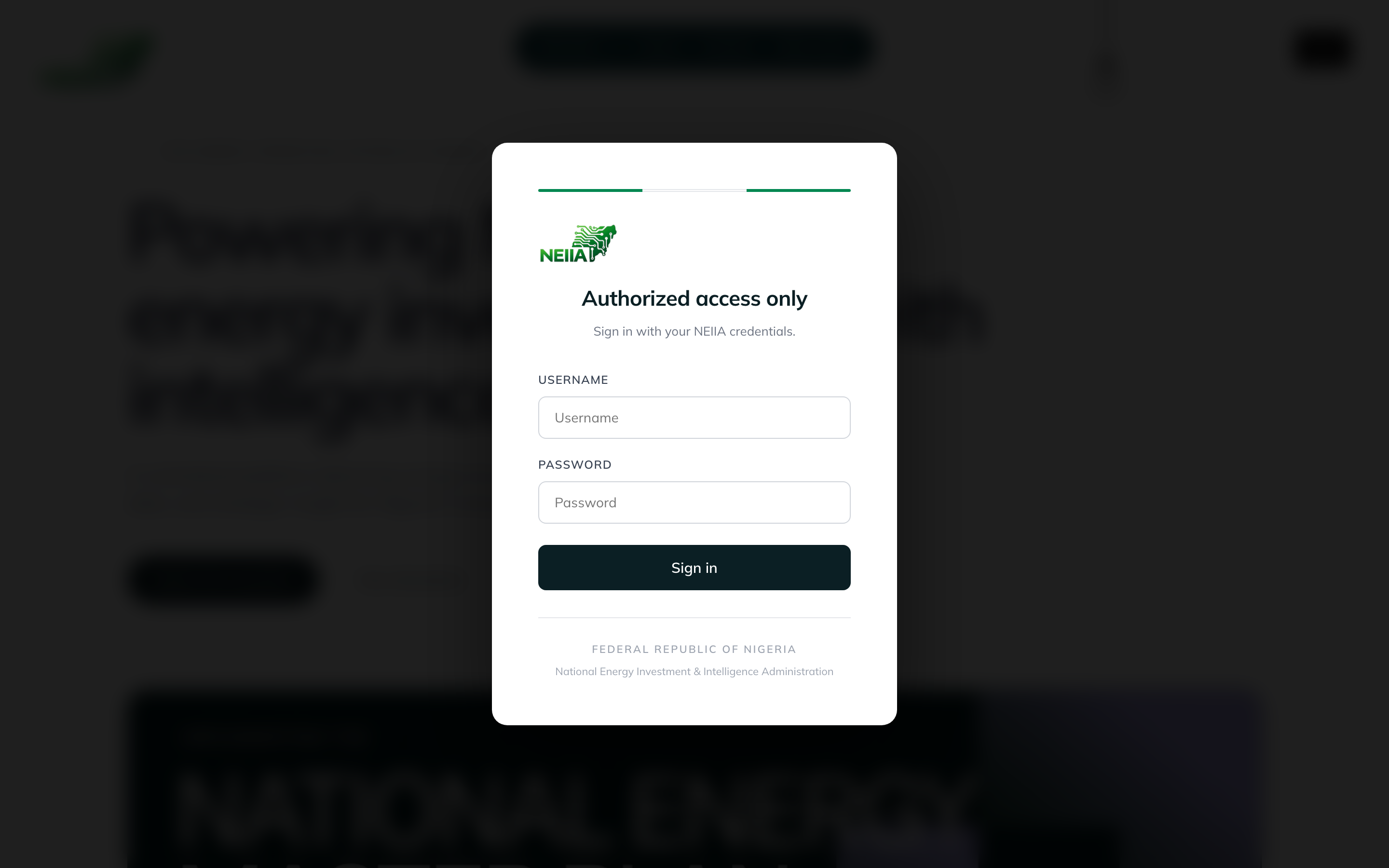 Energy Ecosystem dashboard — KPI cards and pipeline status across all listed assets.